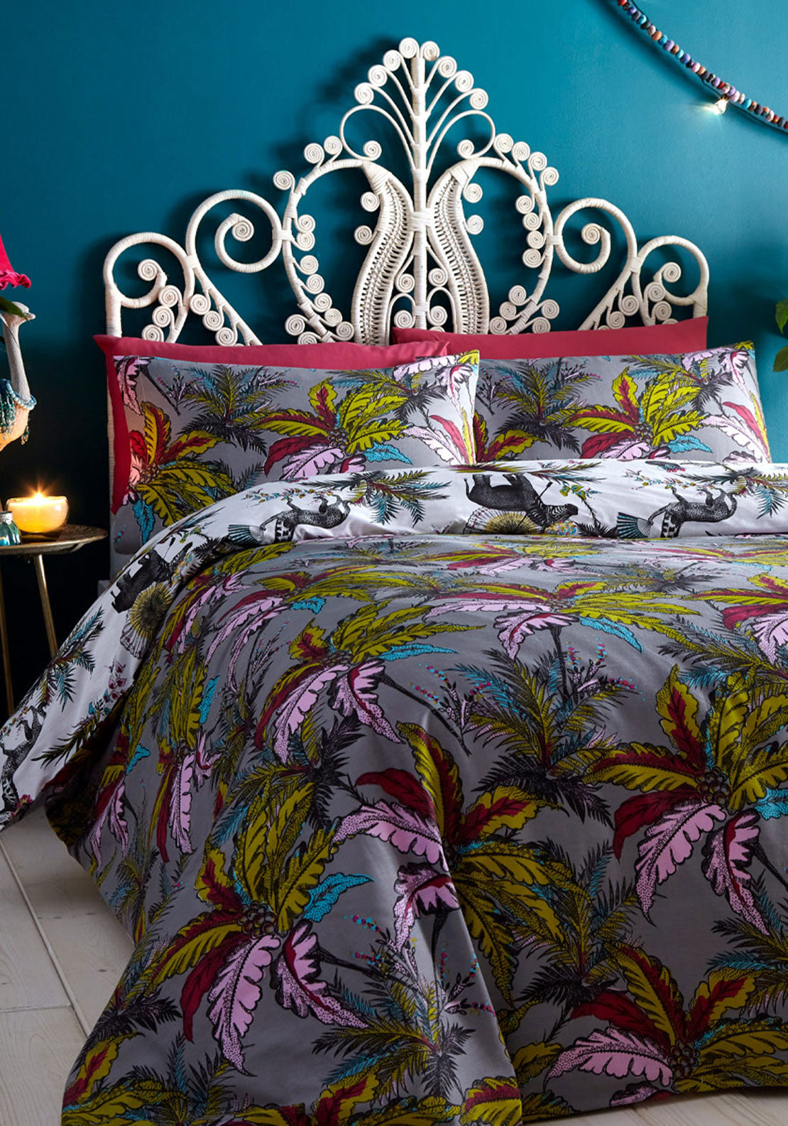 Portfolio Safari Jungle Duvet Set, Multi