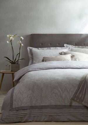 Portfolio Tatton Duvet Set, Silver Grey