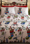 Portfolio Christmas Pets Duvet Set, Grey