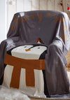 Portfolio Starry Nights Sherpa Fleece Throw