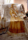 Portfolio Twilight Santa Sherpa Fleece Throw