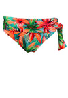 Pour Moi? Heatwave Fold Over Tie Bikini Bottoms, Hawaii Multi