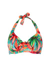 Pour Moi? Heatwave Underwired Halter Bikini Top, Hawaii Multi
