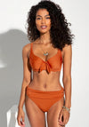 Pour Moi Azure Bikini Brief, Burnt Orange