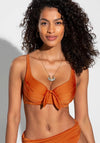 Pour Moi Azure Bikini Top, Burnt Orange