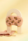 Powder Crowns Lavender Velvet Eye Mask, Blush