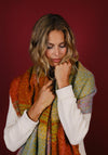 Powder Maggie Cosy Scarf, Tangerine Multi