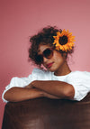 Powder Jolene Sunglasses, Rust