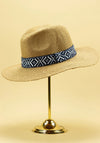 Powder Natasha Zigzag Trim Hat, Navy