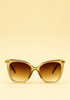Powder Rochelle Sunglasses, Iced Latte