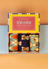Powder Gentlemen Bamboo Agryll Westie Socks, Blue