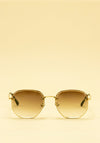 Powder Winnie Sunglasses, Brown
