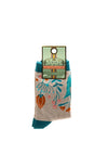 Powder Bamboo Super Soft Socks, Grey Multi