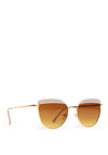 Powder Carla Sunglasses, Nude