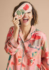 Powder Luxury Lavender Velvet Crane Eye Mask, Petal