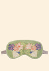 Powder Luxury Lavender Velvet Cockatoo Eye Mask, Sage