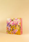 Powder Trailing Wisteria Print One Size Kimono Jacket, Ice