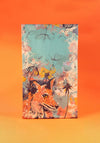 Powder Luxury Fox Print Scarf, Teal Multi