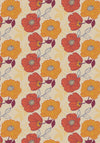 Powder Autumn Floral Multiway Band, Cream