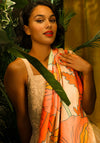 Powder Summer Poppy Scarf, Orange