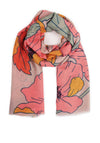 Powder Summer Poppy Scarf, Orange