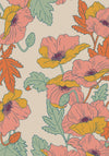 Powder Summer Poppy Scarf, Orange