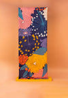 Powder Blooms Print Scarf, Navy Multi