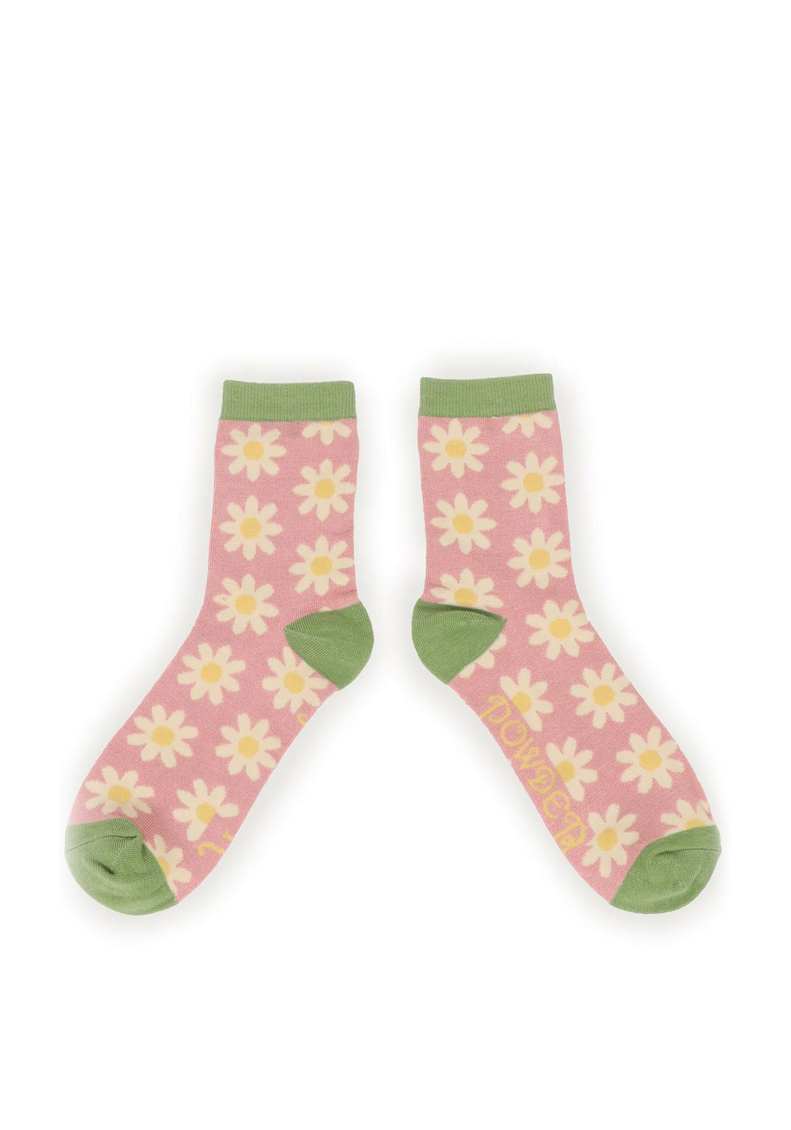 Powder Daisy Ankle Sock, Pink