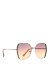 Powder Peyton Sunglasses, Grey