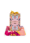 Powder Poppy Print Scarf, Fuchsia