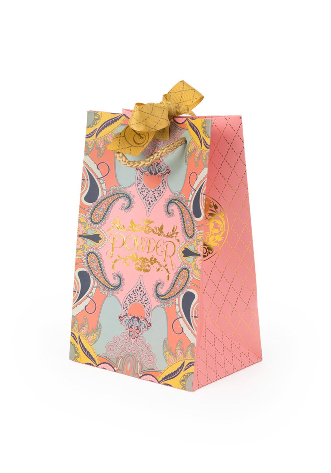 Powder Modern Floral Scarf, Stone