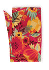 Powder Limited Edition Tropical Fruit Satin Neck Scarf, Fuchsia