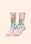 Powder Wonderful Posie Socks, Coconut