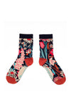 Powder Country Garden Ankle Sock, Navy