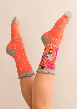 Powder A-Z Ankle Socks, F