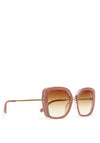 Powder Serenity Sunglasses, Pink