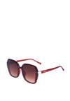 Powder Leiani Sunglasses, Ruby