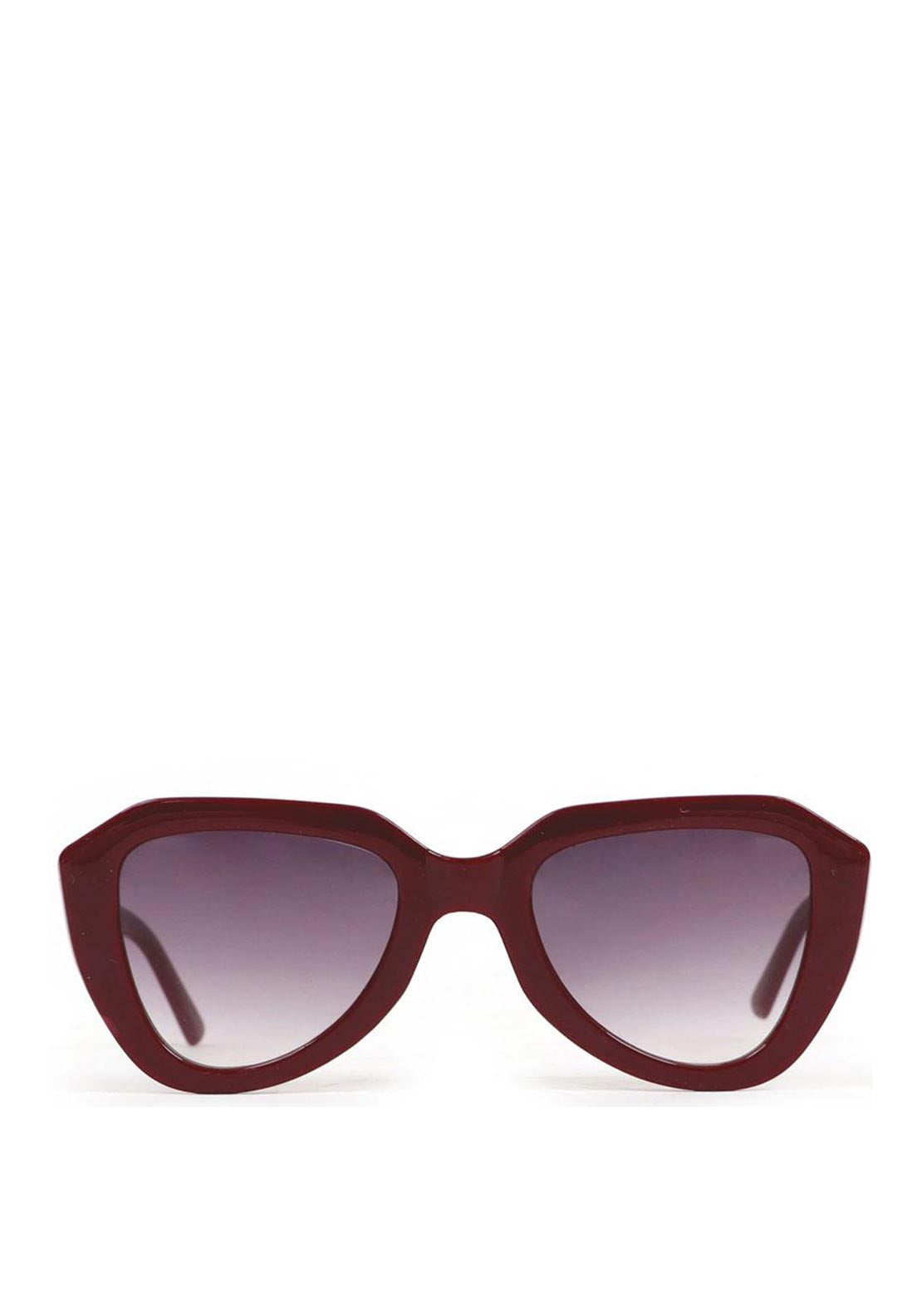 Powder Gianni Sunglasses, Burgundy