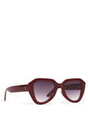 Powder Gianni Sunglasses, Burgundy