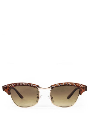 Powder Tula Limited Edition Sunglasses, Brown