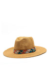 Powder Natasha Zig-Zag Trim Hat, Multi