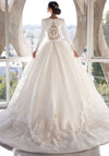 Pronovias Brown Wedding Dress, Off White