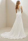 Pronovias Viana Wedding Dress UK Size 14, Off White
