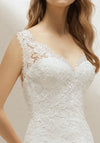 Pronovias Viana Wedding Dress UK Size 14, Off White