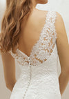 Pronovias Viana Wedding Dress UK Size 14, Off White