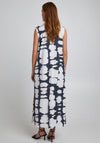 Pulz Callla Sleeveless Maxi Dress, Black Print