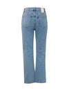 Pulz Liva Regular Leg Jeans, Light Blue Denim