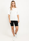 Pulz Tina Pocket T-Shirt, White