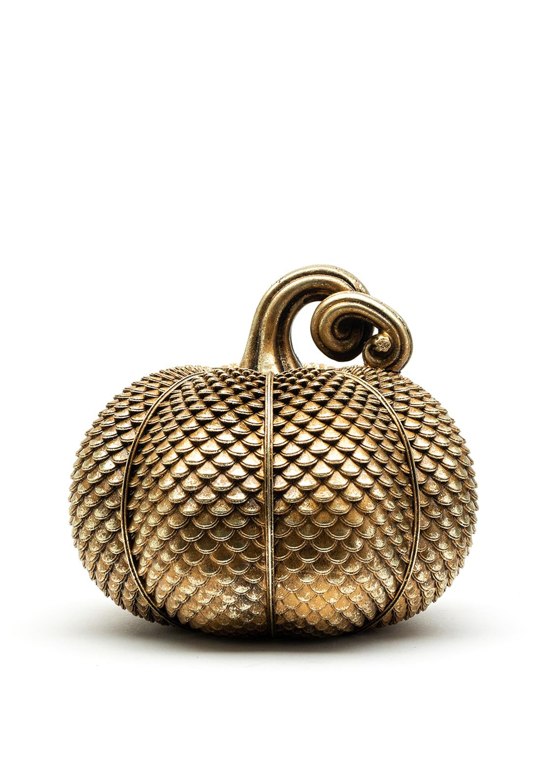 Fern Cottage Interiors Large Pumpkin, Gold