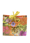Powder Fruity Toucan Satin Neck Scarf, Berry
